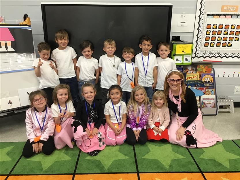 Elementary schools celebrate the 50th day of school